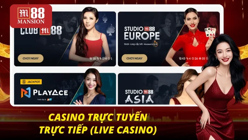 M88 39 Sòng casino trực tuyến có mặt tại M88